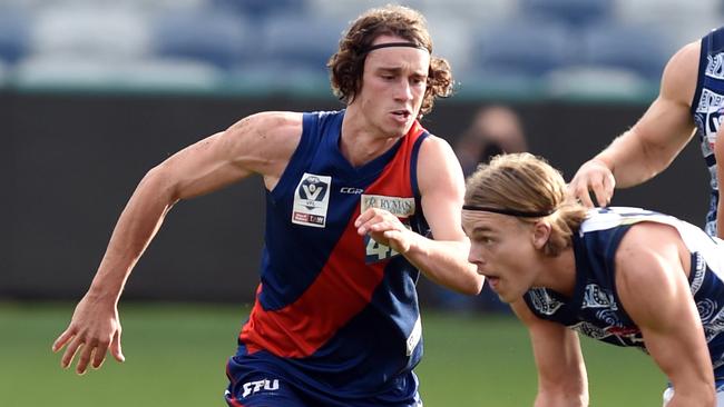 Marcus Lentini in action for Coburg.