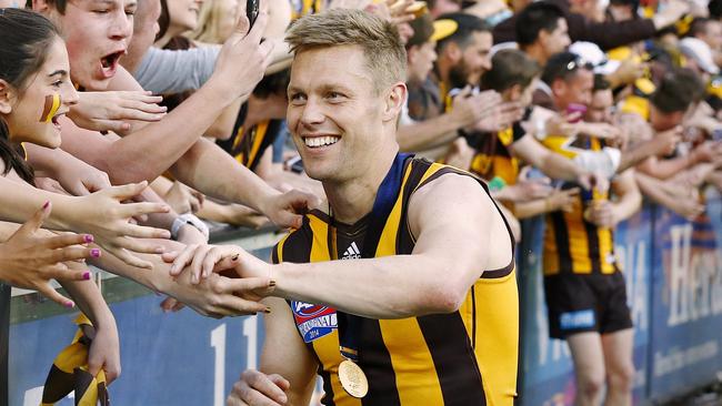 Hawthorn champion Sam Mitchell. Picture: Wayne Ludbey