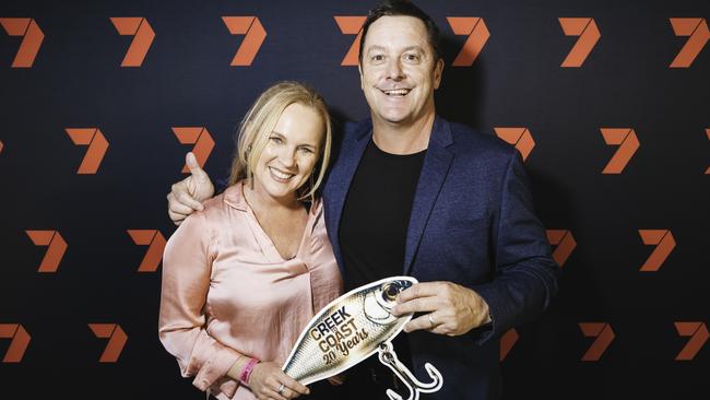 Sally Jenyns and Scott Hillier, presenters on Creek to Coast since its inception, celebrated 20 years of the show in August before its axing on Wednesday.