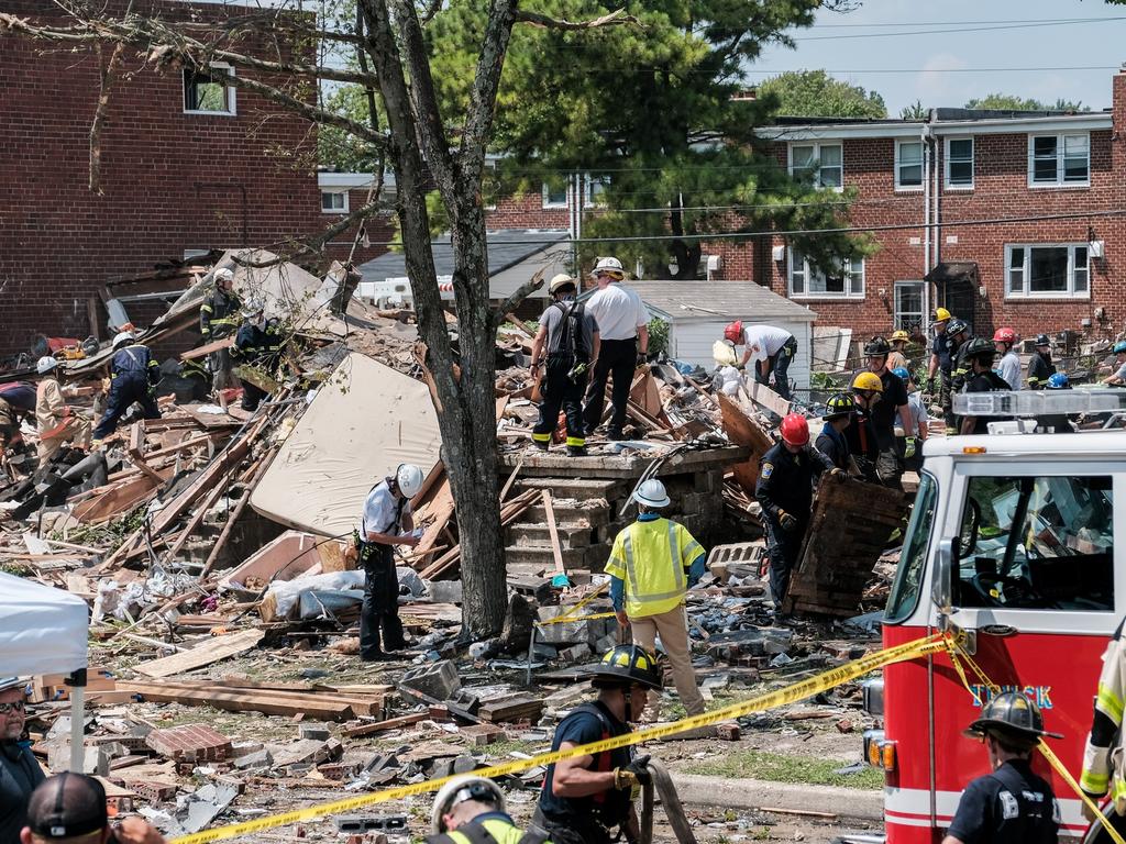 Baltimore explosion: Major blast destroys homes | news.com.au ...