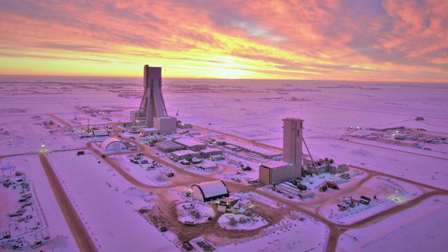 BHP's Jansen potash project in Canada.