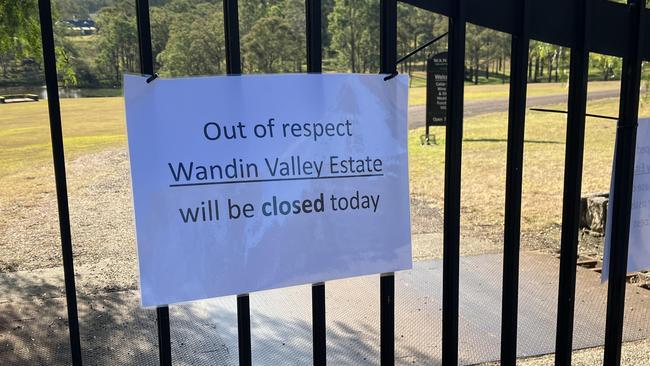 Exterior view of Wandin Valley Estate in the Hunter Valley. Picture: Supplied