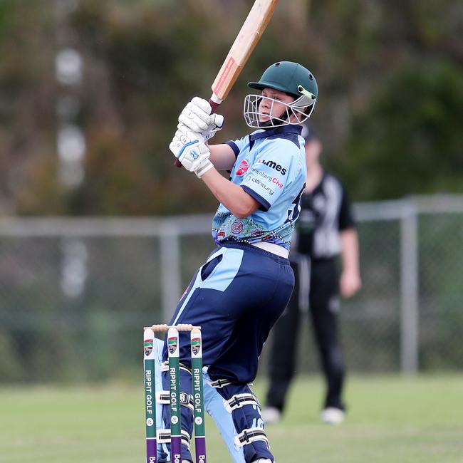 The team chased down the target with the final ball of the match. Picture: Sue Graham.