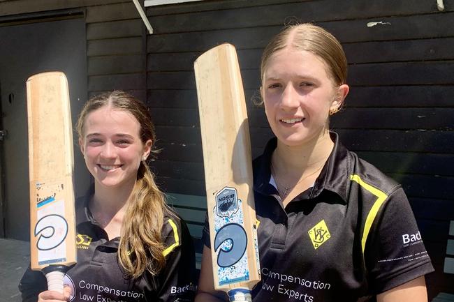 Western Suburbs’ pair Abbie Trevethan (Year 9) and Rebecca Storrs (Year 10) are young veterans from Brisbane State High.