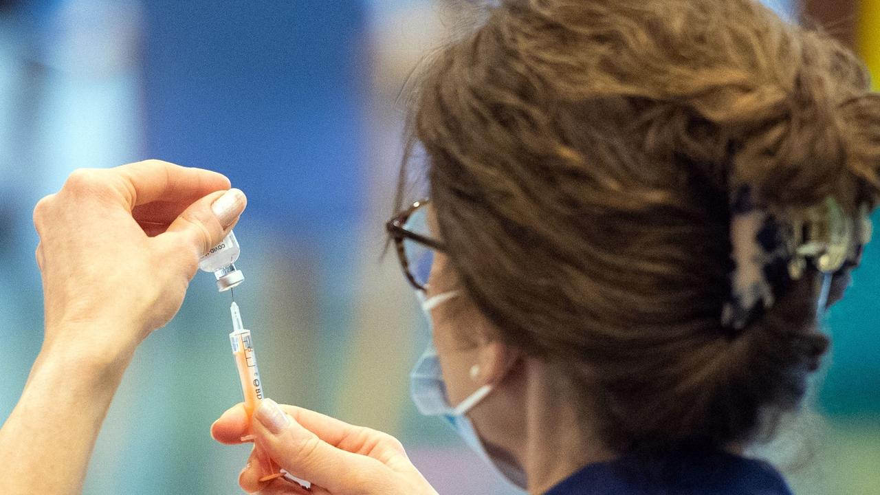 Australia can’t afford to wait for the second vaccine. Picture: Dominic Lipinski/POOL/AFP