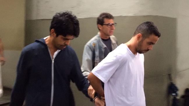 Mario Marcelo Santoro, left, has just been moved to Benfica prison.