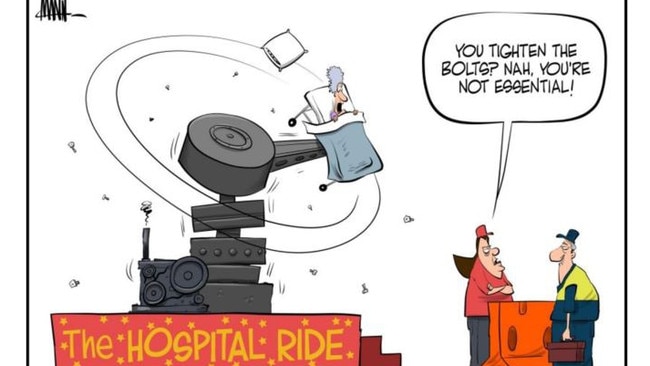 Craig Mann's cartoon Friday, August 27.