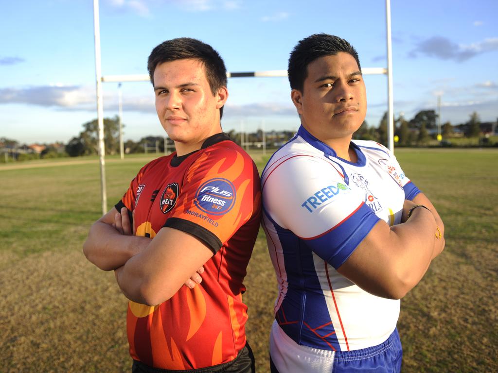 Brandon Tobar (left) will line up for Chile. Picture: Phillip Rogers