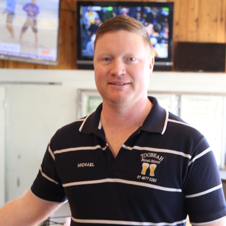 Toobeah publican Michael Offerdahl has major fears for the small community.