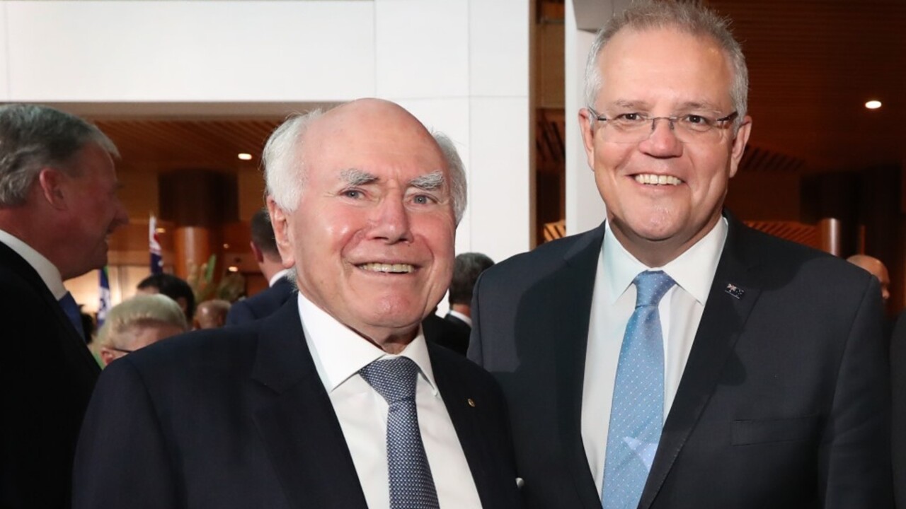 John Howard defends Morrison in wake of secret ministry saga