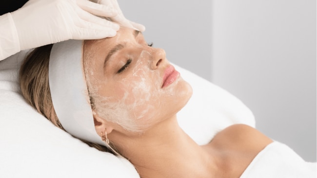 That’s why chemical peels like a retinol peel are another favourite treatment. Image: Supplied