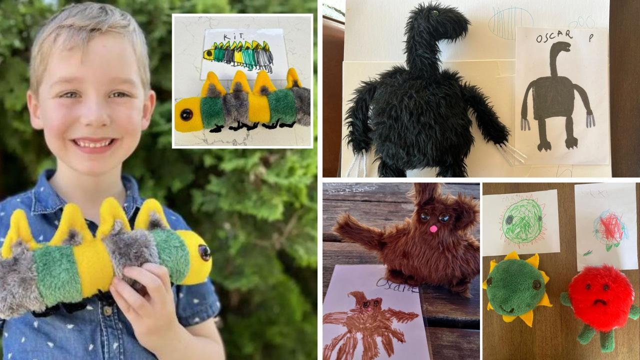 Company that makes drawings into cheap stuffed animals