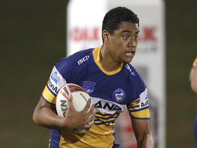 Parramatta Harold Matthews Cup winger Suliasi Aho. Credit: Bryden Sharp