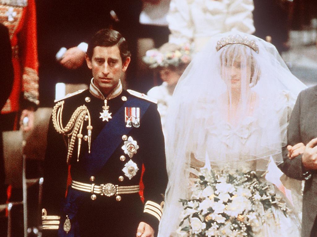 It’s been almost 39 years since a nervous 19-year-old Princess Diana married Prince Charles. Picture: AFP PHOTO / STR