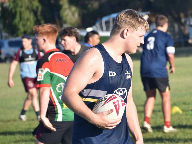 CQ Capras under-16, under-18, under-21 and senior men training at Kettle Park, Rockhampton, on December 3, 2022.