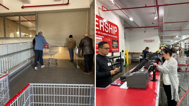 Waiting... waiting, then we had to buy a membership. Image: Supplied