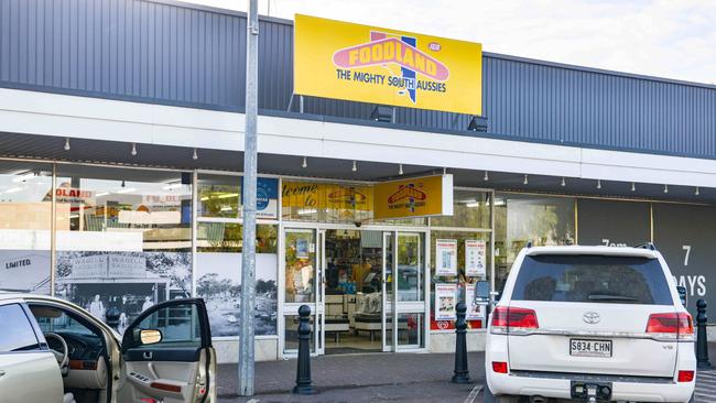 Crystal Brook Foodland where Sean Ferris was involved in a dispute not long before he stabbed two police officers and was shot dead. Picture: NCA NewsWire / Brenton Edwards