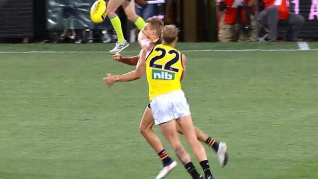 Josh Caddy was suspended for striking Crow David Mackay.