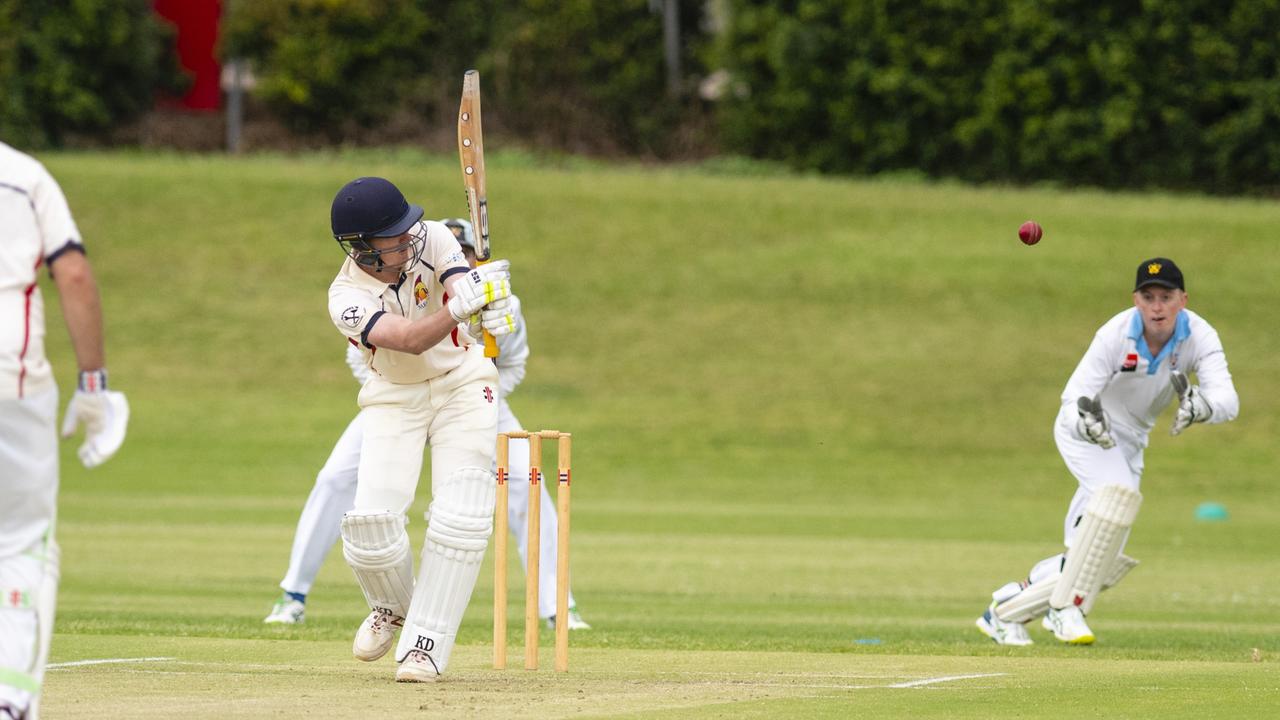 Jacob Fry bats for Metropolitan-Easts. Picture: Kevin Farmer