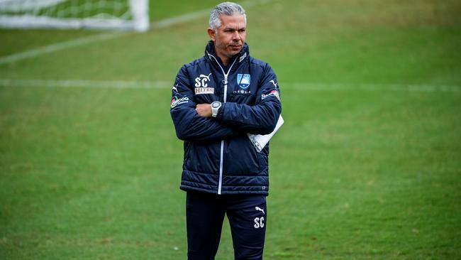 Sydney FC coach Steve Corica could start with the same XI who played against Adelaide in the FFA Cup final on Tuesday night. Picture: AAP