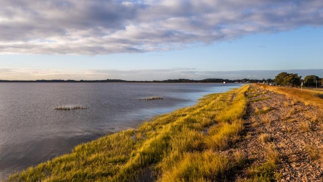 Grahamstown Dam near Raymond Terrace. Picture: Hunter Water.