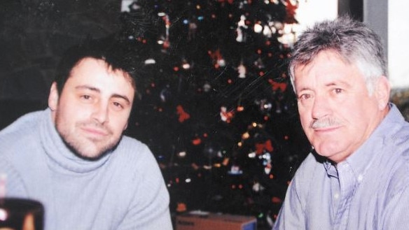 Matt LeBlanc in happier times with his dad, Paul LeBlanc.