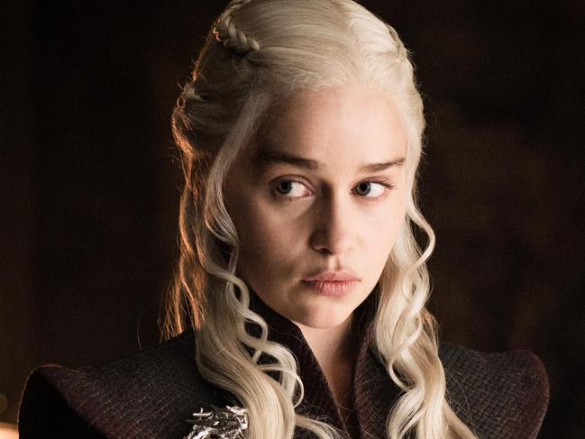 Emilia Clarke in the role of Daenerys Targaryen from the seventh season of Game of Thrones.Picture: HBO