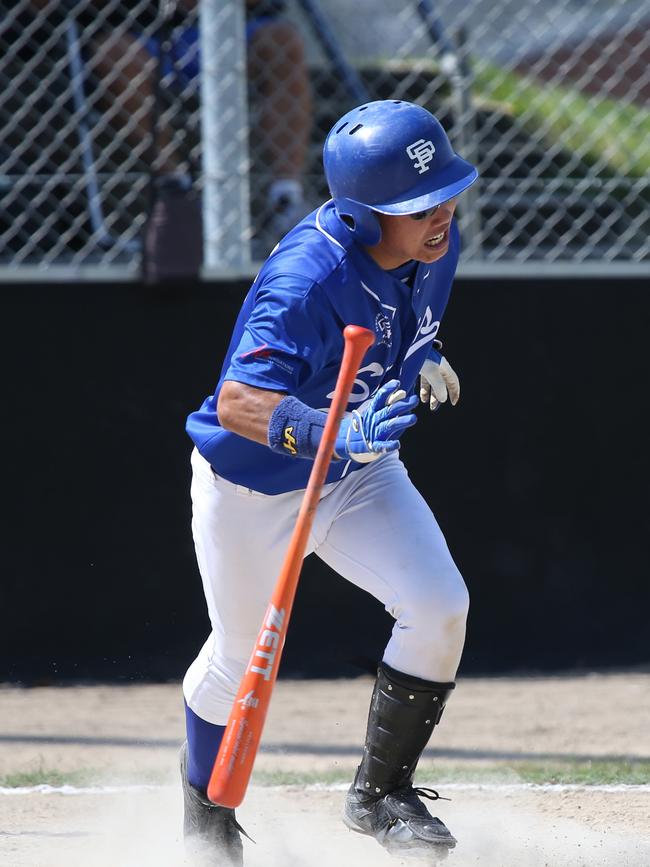 Greater Brisbane League baseball - Coomera vs Surfers Paradise at Beenleigh. Surfers’ Yoshi Nishikawa. Picture: Mike Batterham