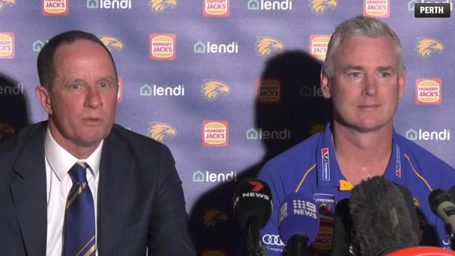 Adam Simpson was blindsided by Don Pyke's public plea.