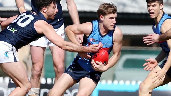 Sam Colquhoun during his time with Sturt. Picture: Sarah Reed