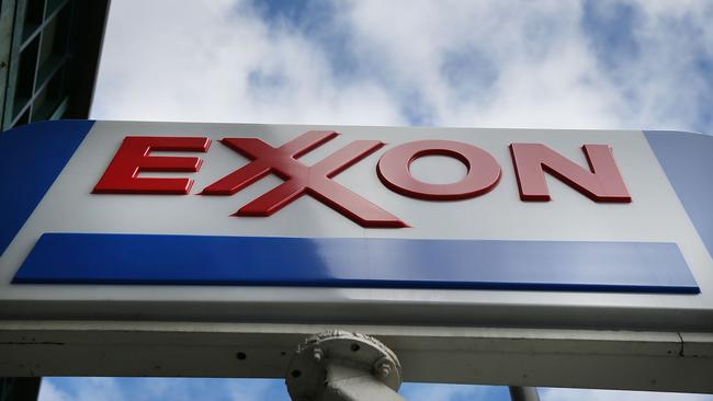 Exxon and Chevron CEOs discussed a merger. Picture: AFP