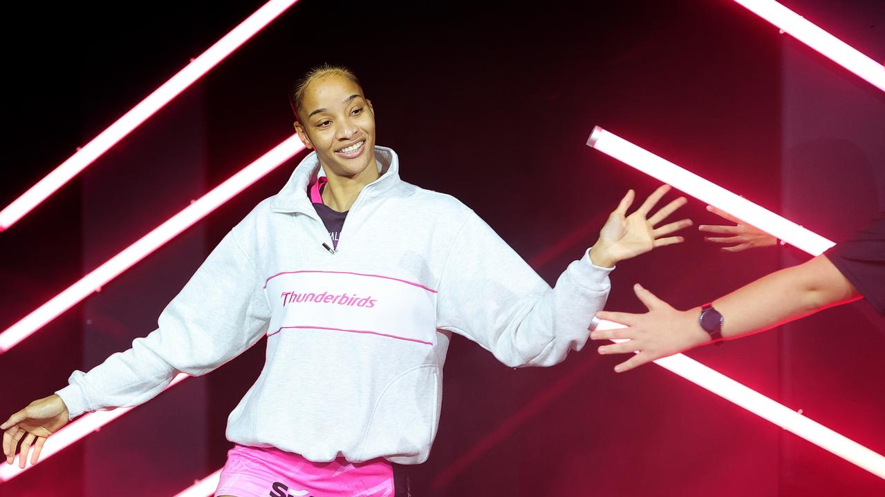 Shamera Sterling-Humphrey is expecting her first child. (Photo by Sarah Reed/Getty Images)