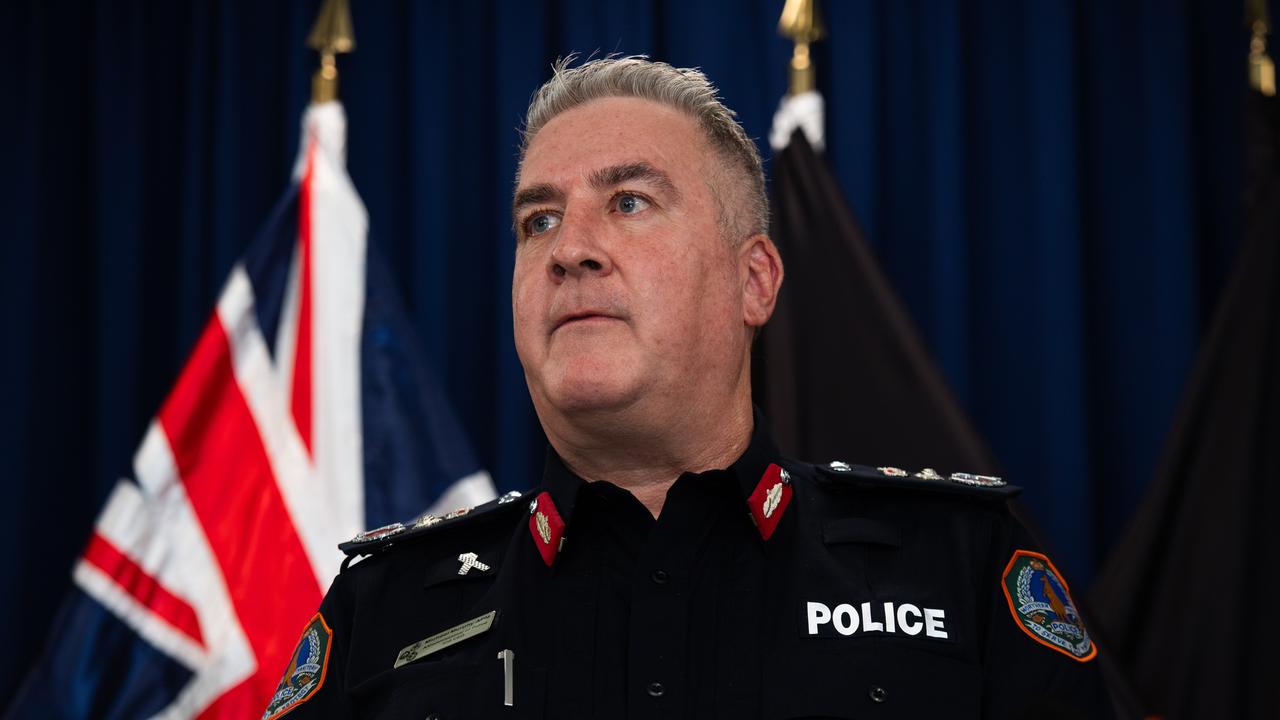 NT Police Commissioner Michael Murphy said the recovery and investigative mission on Melville Island would take at least 10 days. Picture: Pema Tamang Pakhrin