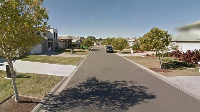 The break and enter happened on Rhodium Crescent, Hope Island. Picture: Google.