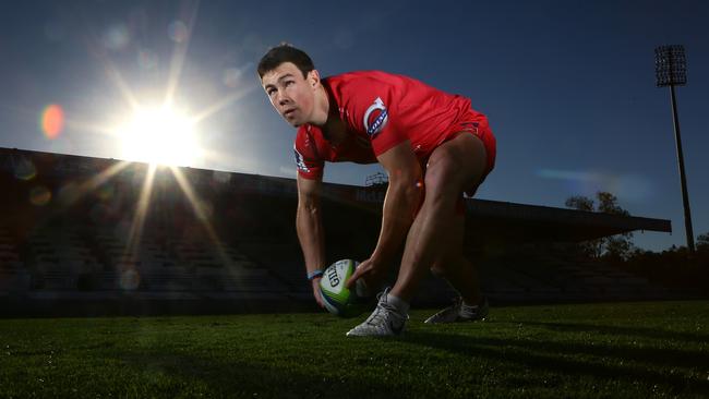 Reds rookie halfback Scott Gale. Pic Darren England.