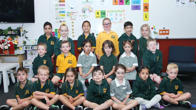 Leopold Primary School Prep MB Back row L-R: Izabia Jones, Hannah Ward, Samson Fiu, Alisha Mclaren, Aryan Ali, Aria Cox. Middle row: Finn Pytellek, Blake Sharpe, Jannat Shahid, Miles Bugeja, Shanaya Butcher, Chase Pytellek. Front row: Oliver Ward, Bentley Rolton, Charlotte Gregoriou, Flynn Wendt, Milla Burrowes, Anaya Hassan, Finn Abram.