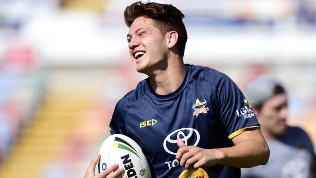 Kalyn Ponga is flying at the Cowboys. Picture: Wesley Monts