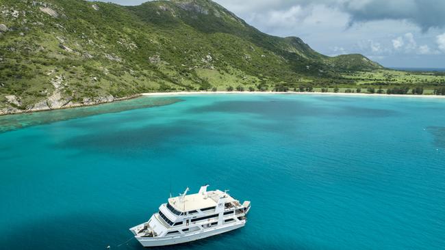 Lizard Island is an internationally renowned playground for the rich and famous. Picture: Tourism and Events Queensland/Phlip Vids