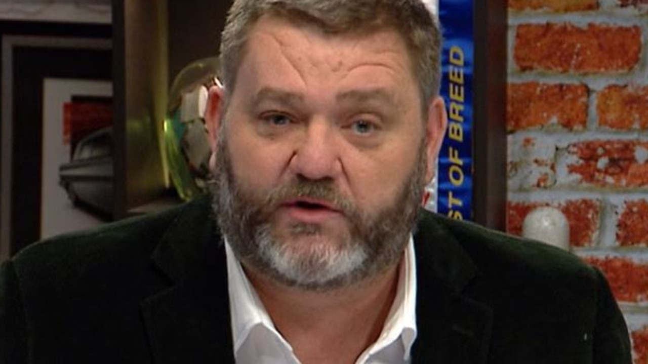Paul Murray kept his interventions light, preferring to stay out of the way of the voters’ interactions with Mr Dutton. Picture: Sky News