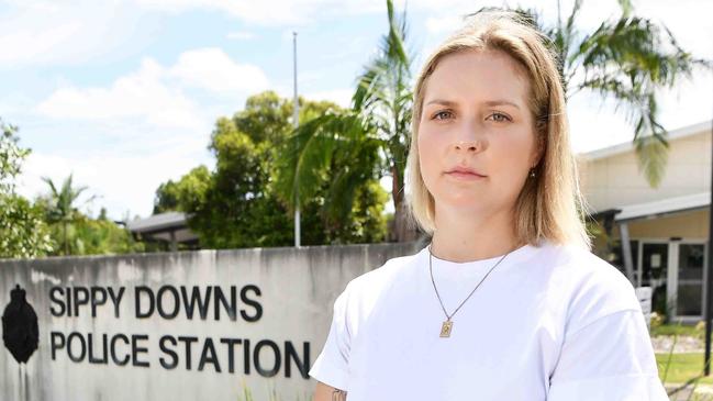 Sippy Downs’ resident Sheridan Vroegop, whose housemate was allegedly targetted by a young offender filming her in the shower, says more needs to be done to protect the community. Picture: Patrick Woods.