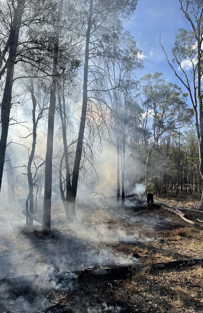 Barakula State Forest fire 7/11/24