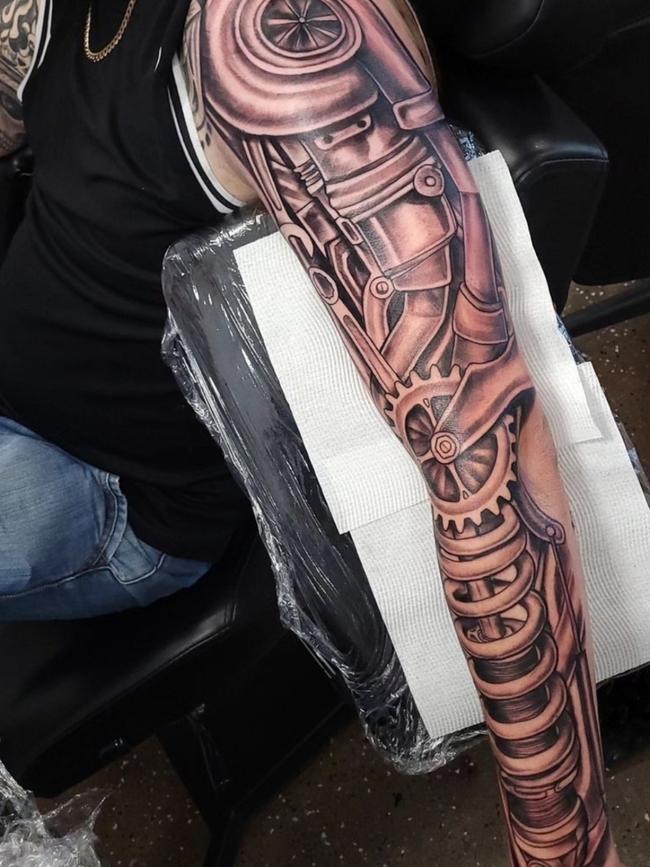 Sample of the tattoo art at Troyden &amp; Co Tattoo. Picture: Supplied.