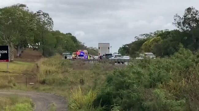 Bruce Hwy crash at Chatsworth November 6, 2023