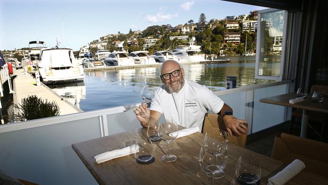Alessandro Pavoni at Ormeggio at The Spit.. Picture: John Appleyard