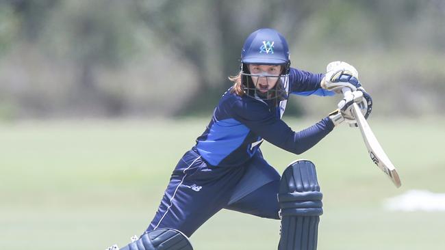 Underage 19 Female Championships; Various Matches played at Nudgee College Cricket Ovals 14.12.23 Pics by Stephen Archer