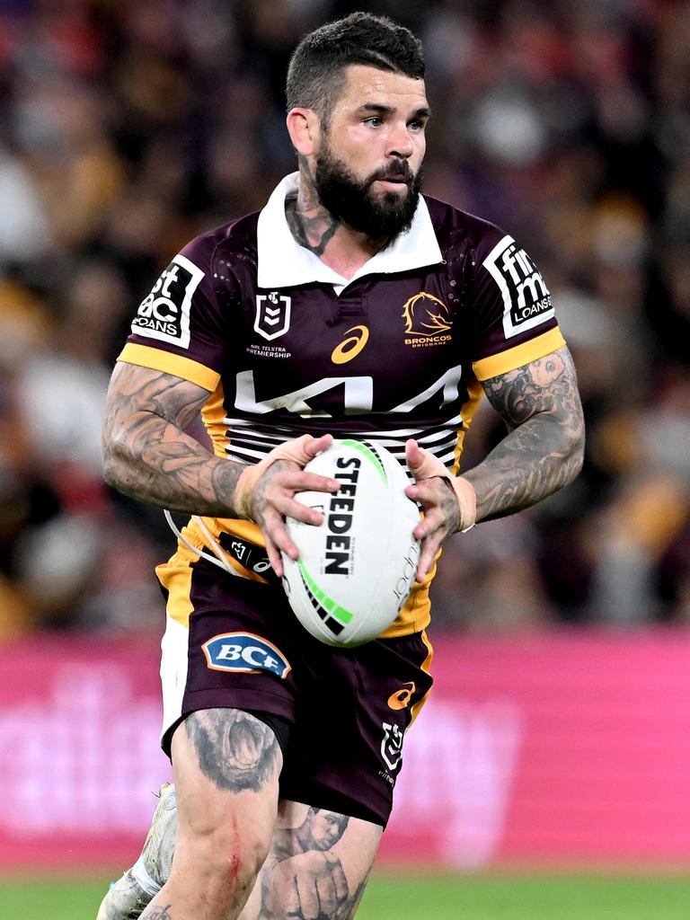 Broncos captain Adam Reynolds. Picture: Bradley Kanaris/Getty