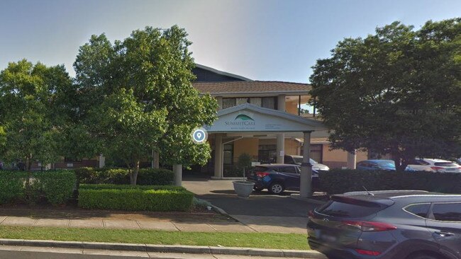 SummitCare St Marys has gone into lockdown after a nurse tested positive to Covid. Picture: Google