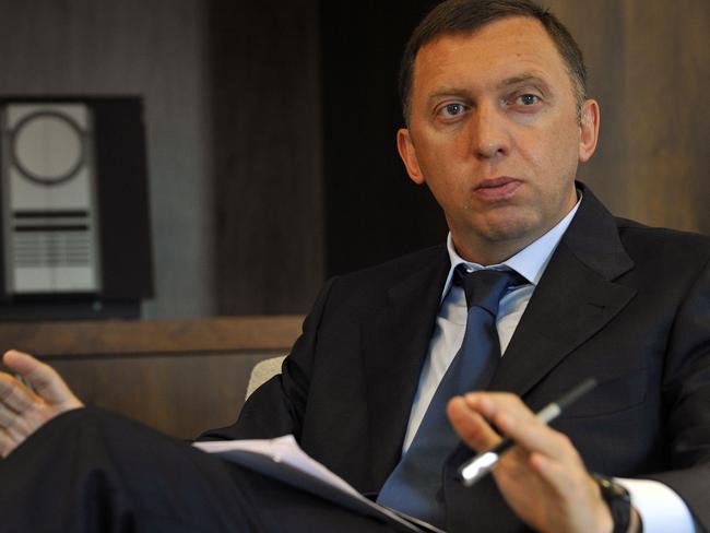 Oleg Deripaska (pictured) and Paul Manafort reportedly maintained a business relationship until at least 2009. Picture: Chris Harris for The Times