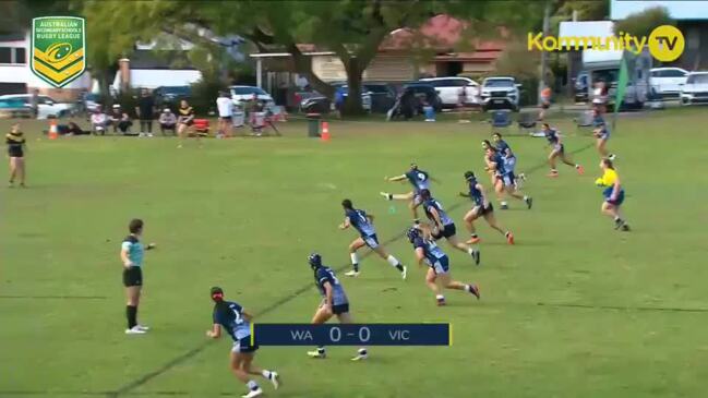 Replay: Victoria v WA (U18 Girls) - ASSRL National Championships 18 years