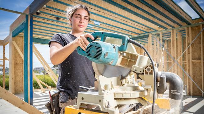 VOnly 15 per cent of tradespeople said they had performed poorly. Picture: Jake Nowakowski